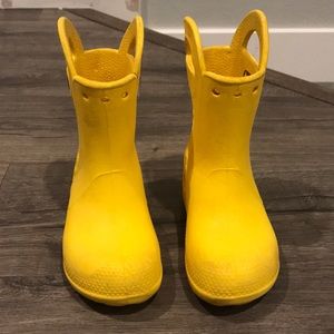 Crocs rain boots